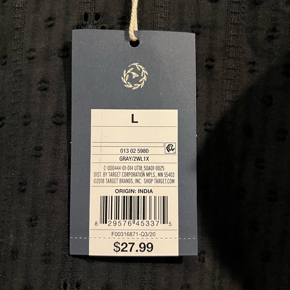 NEW Universal Thread Black Ruffle Blouse - Picture 12 of 14